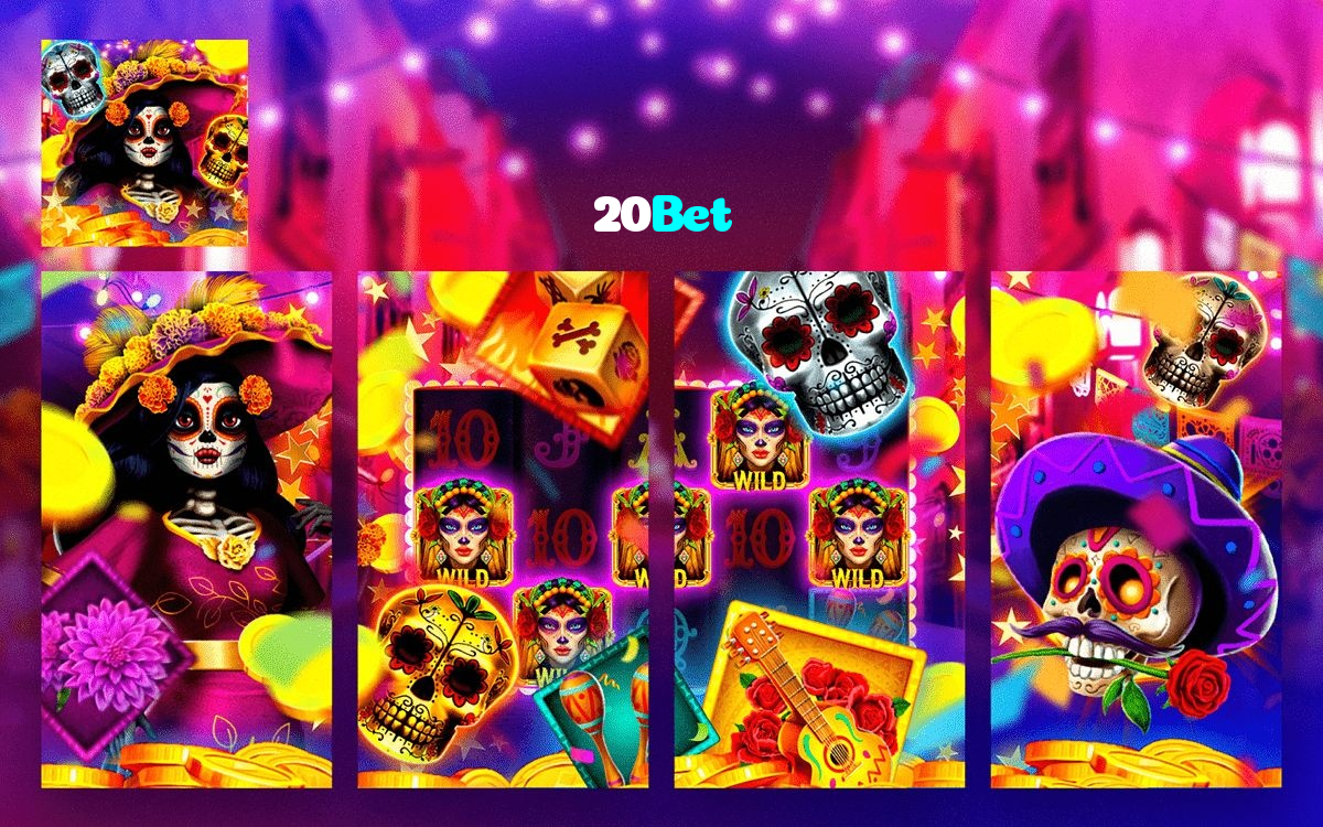 20Bet casino presented on mobile device in Pakistan with slots and live games